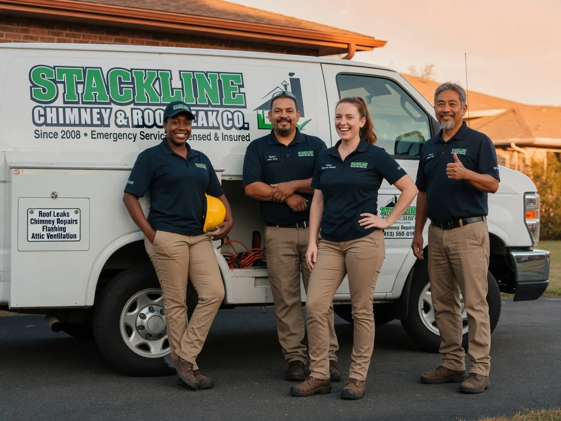 Chimney flashing repair company in Dante, VA